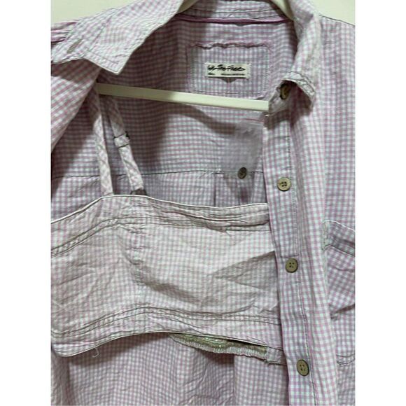 Free People Gingham Button Up and Cropped Bandeau Set Size S - Picture 3 of 7